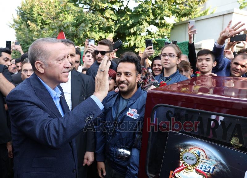 Cumhurbaşkanı Erdoğan Sakarya'da