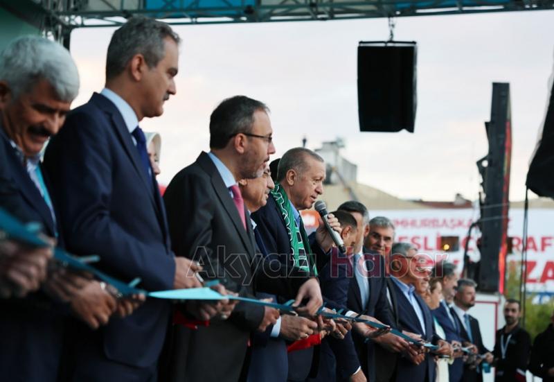 Cumhurbaşkanı'ndan Sakarya'da önemli açıklamalar