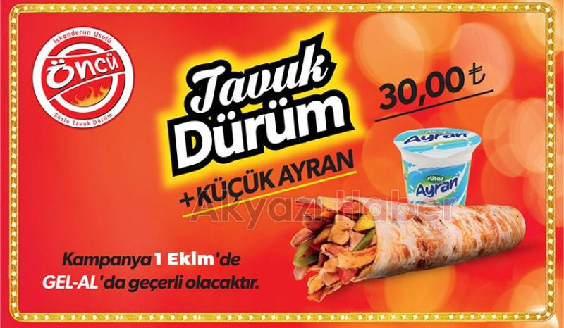 Akyazı Öncü döner'de kampanya devam ediyor