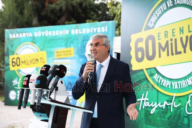 Erenler’e 60 milyon TL’lik dev yatırım