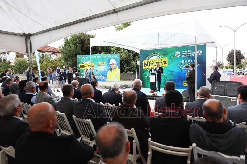 Erenler’e 60 milyon TL’lik dev yatırım