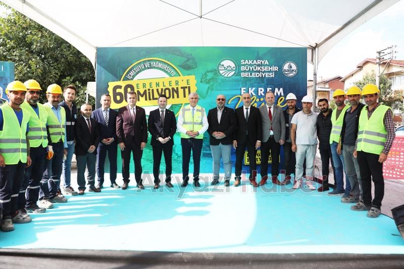 Erenler’e 60 milyon TL’lik dev yatırım