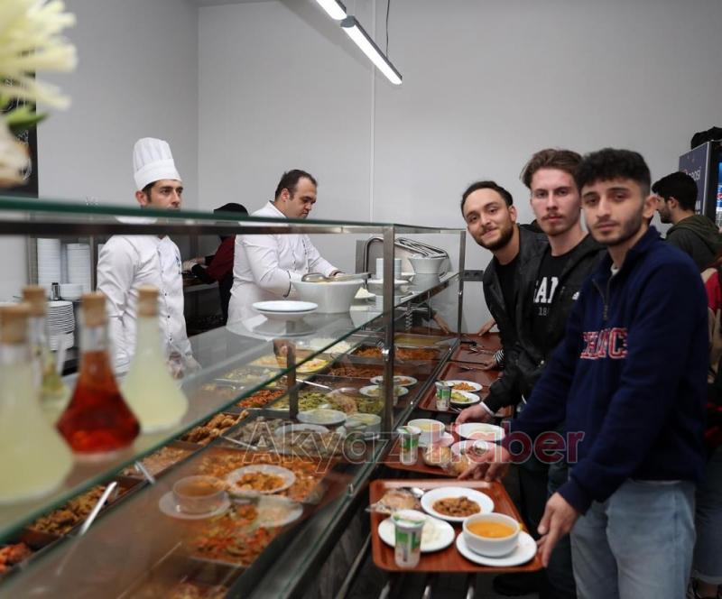 Kampüs Öğrenci Lokantası hizmete açıldı