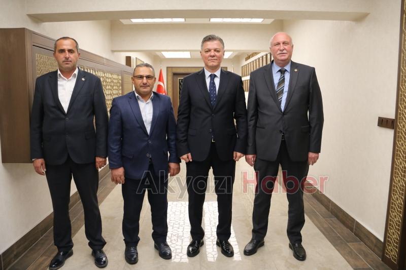 Bayraktar'dan Emniyet Müdürü'ne ziyaret