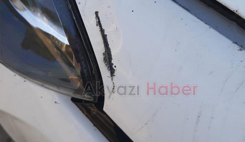 Kedi kovalayan sokak köpekleri otomobili parçaladı