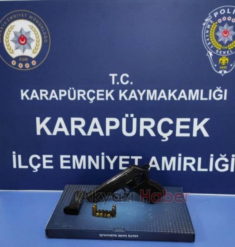 Polis uygulamada silah ve uyuşturucu ele geçirdi