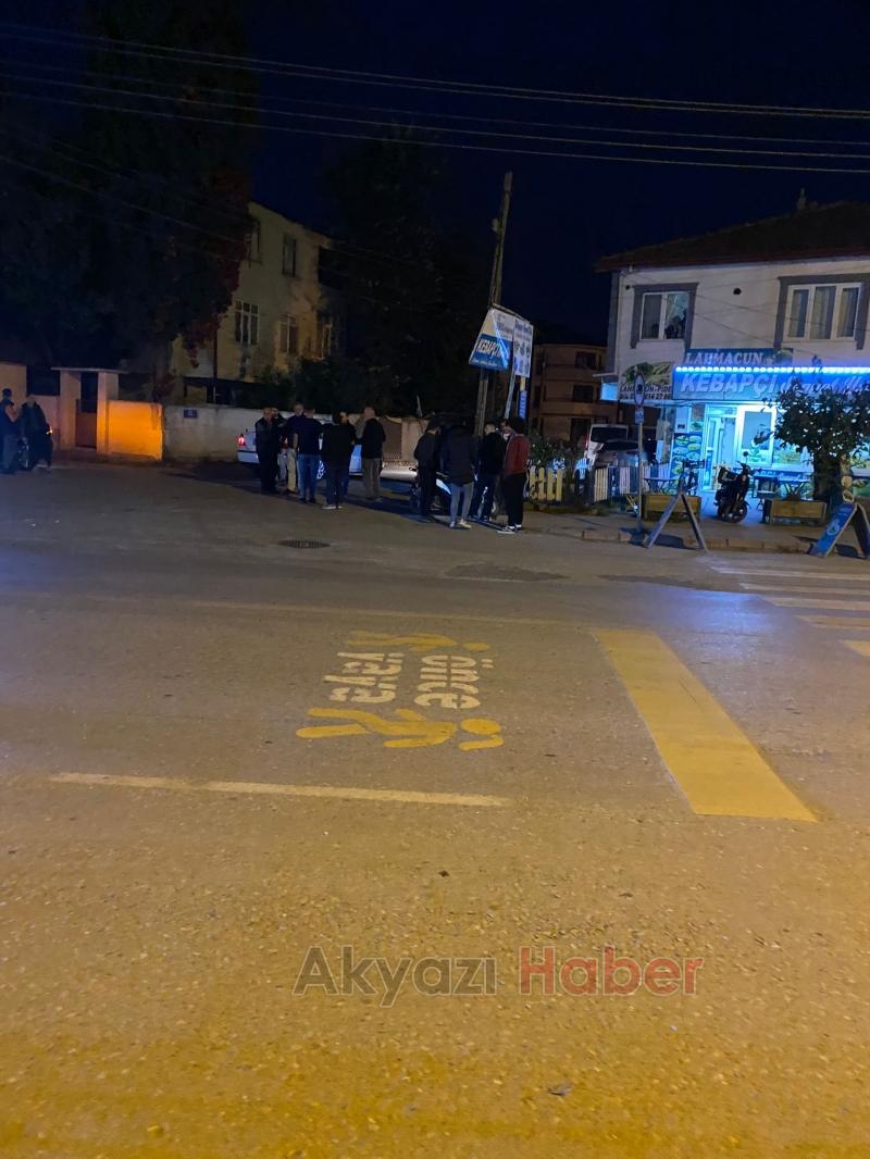 Kazada kurye yaralandı