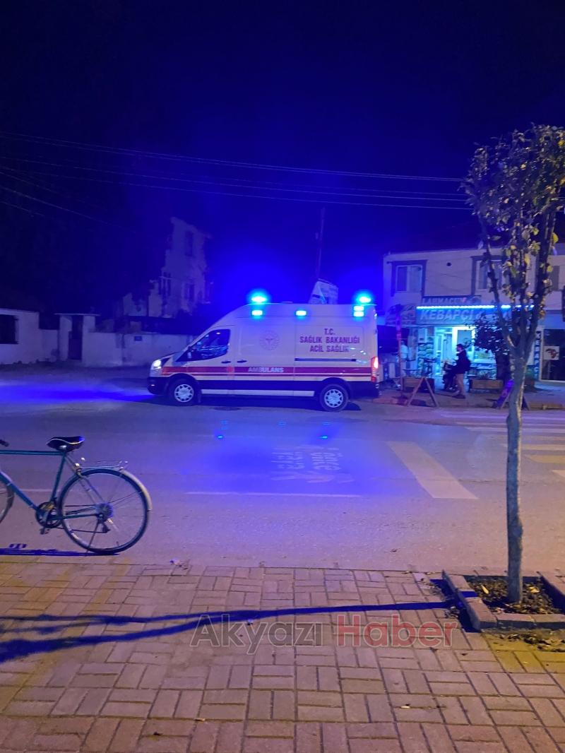 Kazada kurye yaralandı