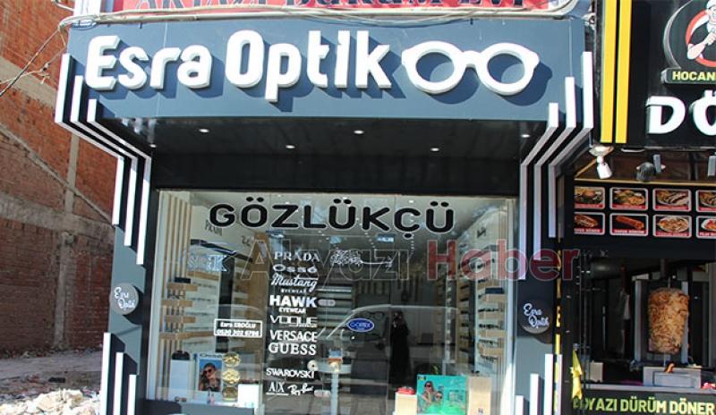 Esra Optik hizmete başladı