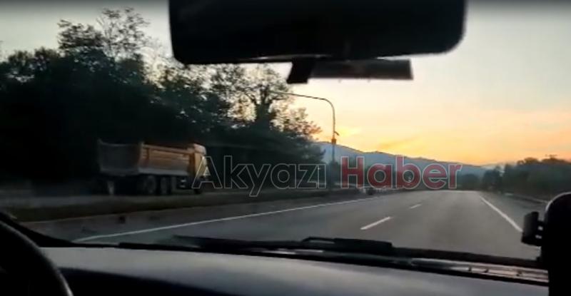 Ters yönde tam gaz gitmişti, cezadan kaçamadı