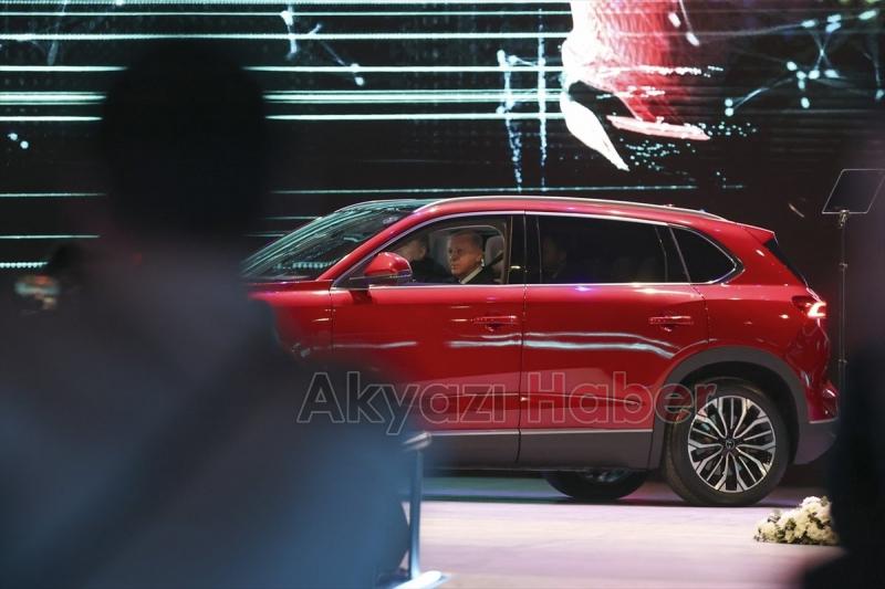 Yerli otomobil Togg banttan indi