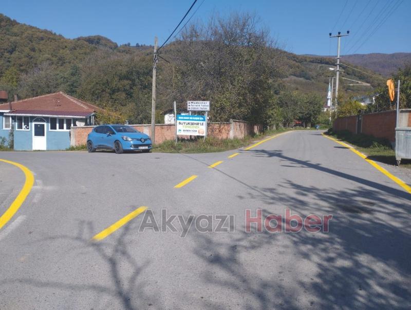 Yol çizgileri ile ulaşım güvenli hale geliyor