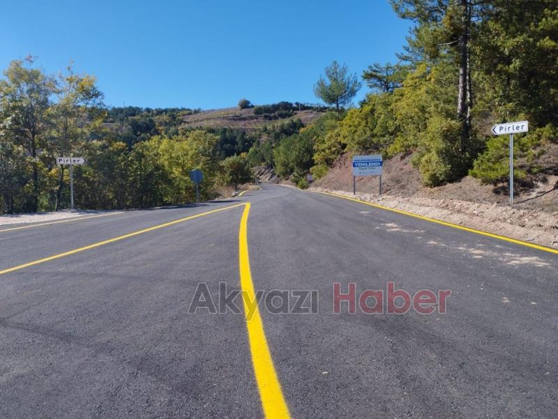 Yol çizgileri ile ulaşım güvenli hale geliyor