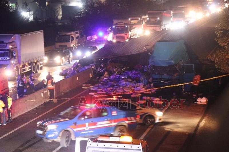 D-650 savaş alanına döndü: 1 ölü, 1 yaralı