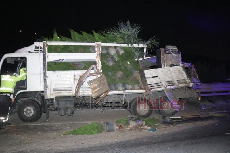 D-650 savaş alanına döndü: 1 ölü, 1 yaralı