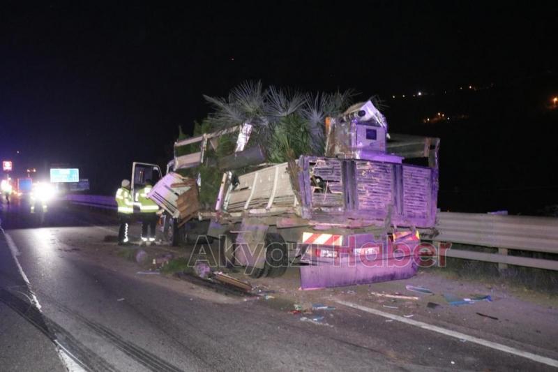 D-650 savaş alanına döndü: 1 ölü, 1 yaralı