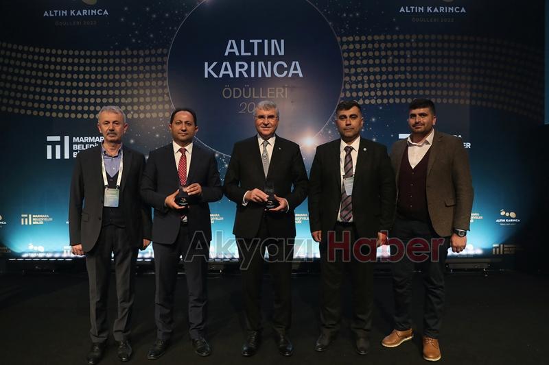 Sakarya Büyükşehire iki ödül