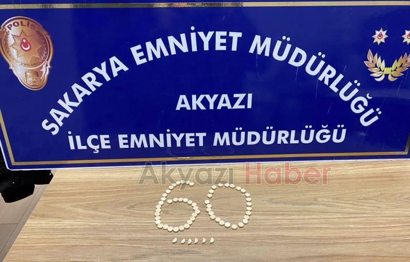 Akyazı'da uyuşturucu satıcısı yakalandı