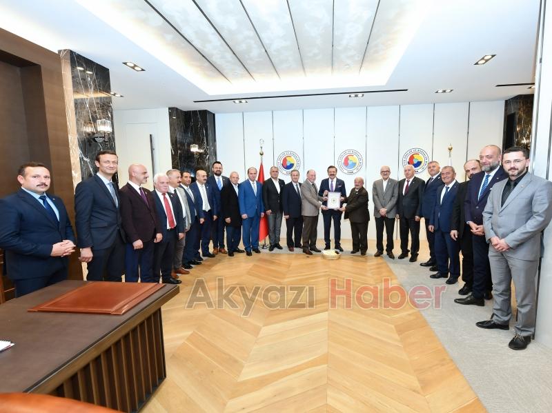 Güven tazeleyen başkanlardan Hisarcıklıoğlu'na ziyaret