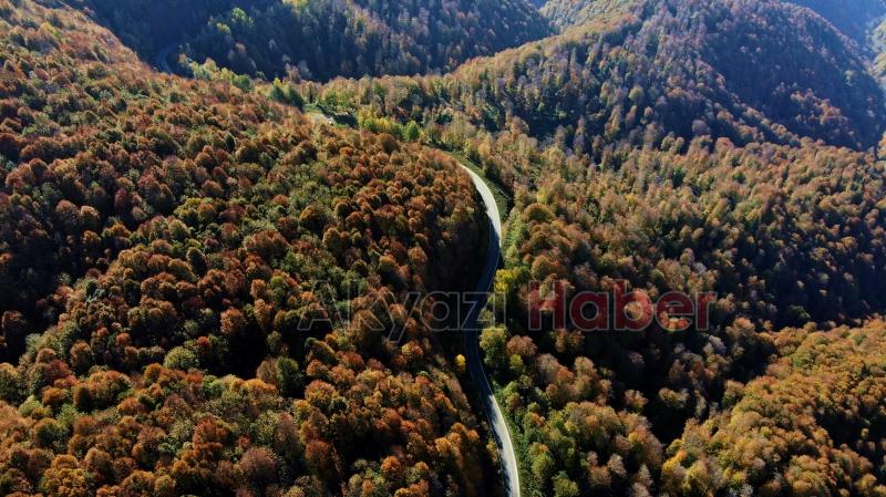 Çam Dağı’nın hayran bırakan sonbahar manzarası