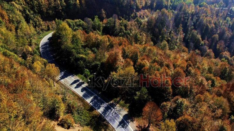 Çam Dağı’nın hayran bırakan sonbahar manzarası