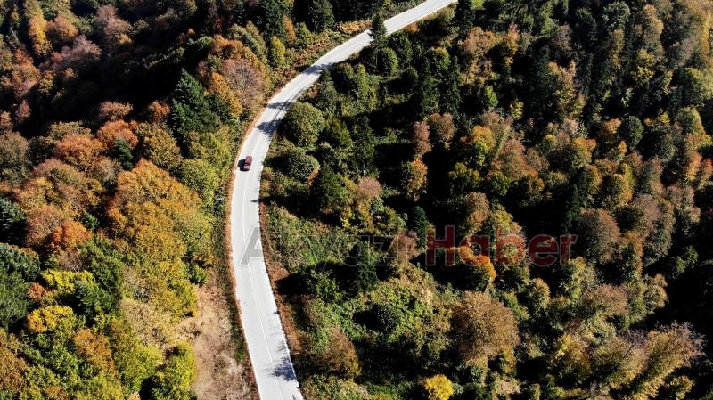 Çam Dağı’nın hayran bırakan sonbahar manzarası