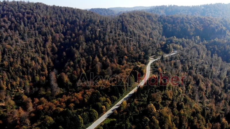 Çam Dağı’nın hayran bırakan sonbahar manzarası