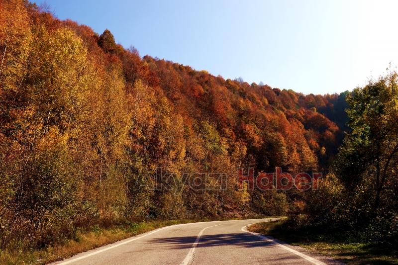 Çam Dağı’nın hayran bırakan sonbahar manzarası