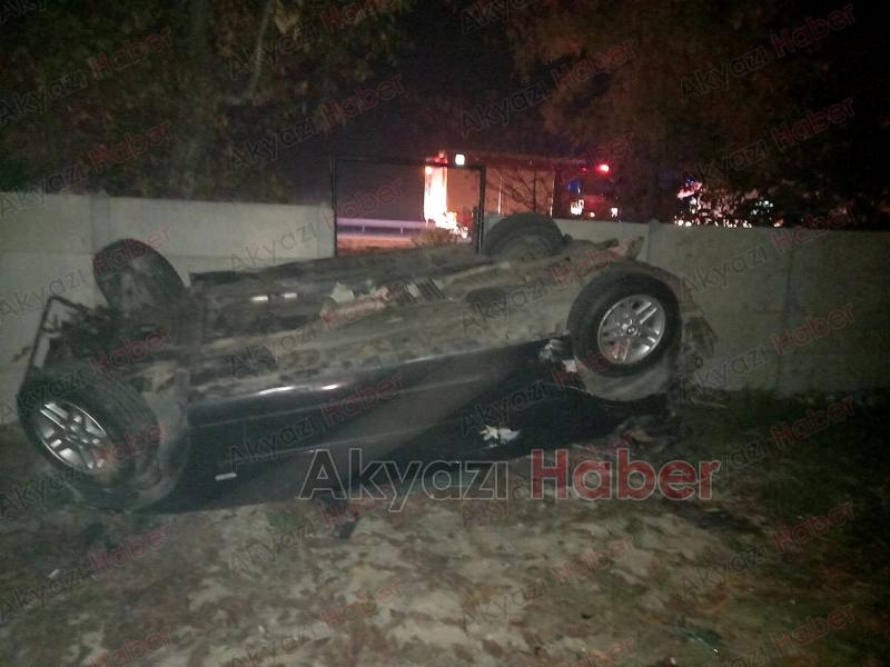 D-100'de feci kaza: 4 yaralı