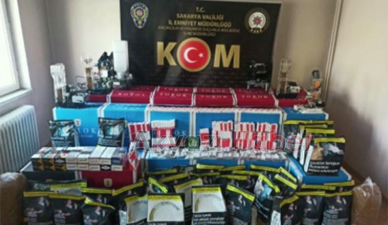  10 ilçede kaçakçılık operasyonu
