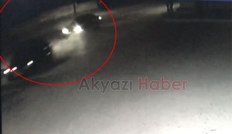 Akyazı'da faciadan dönülen anlar kamerada