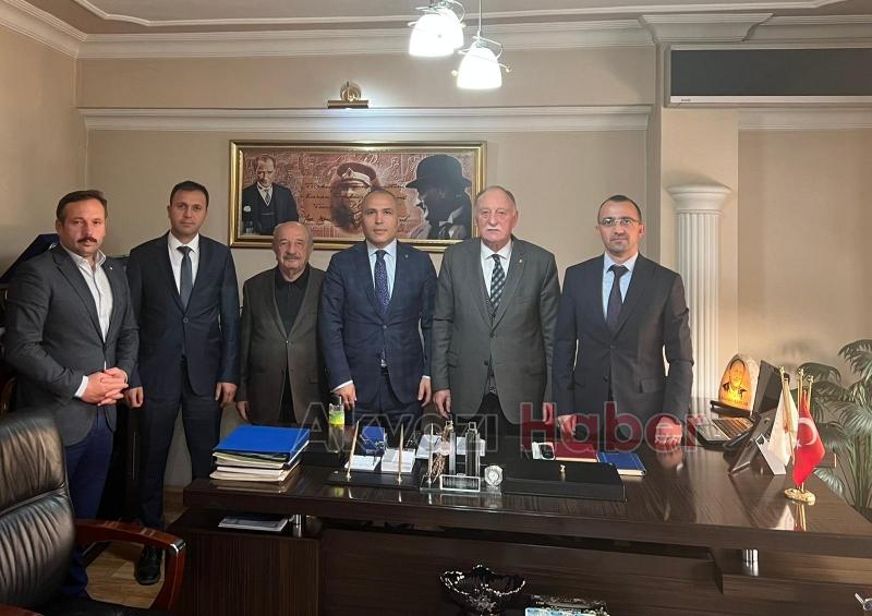 ATSO Başkanı Bayraktar'ı ziyaret ettiler