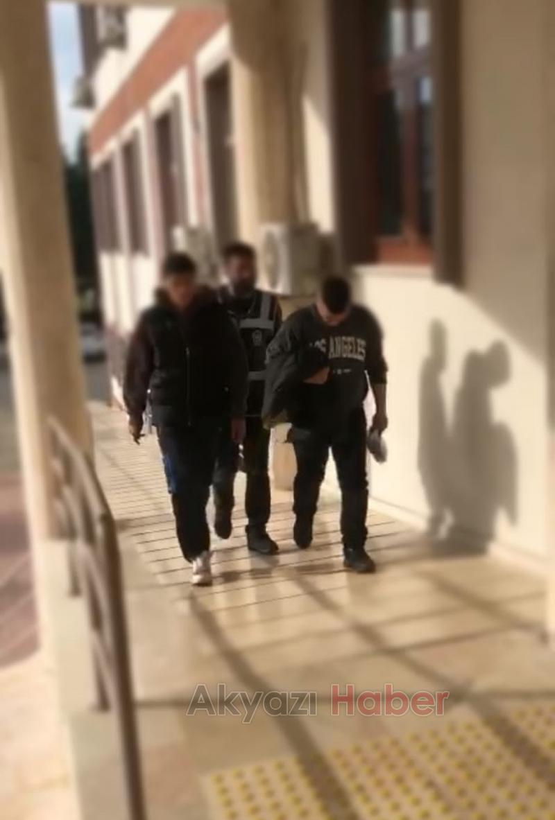 Akyazı'da motosiklet hırsızları yakalandı