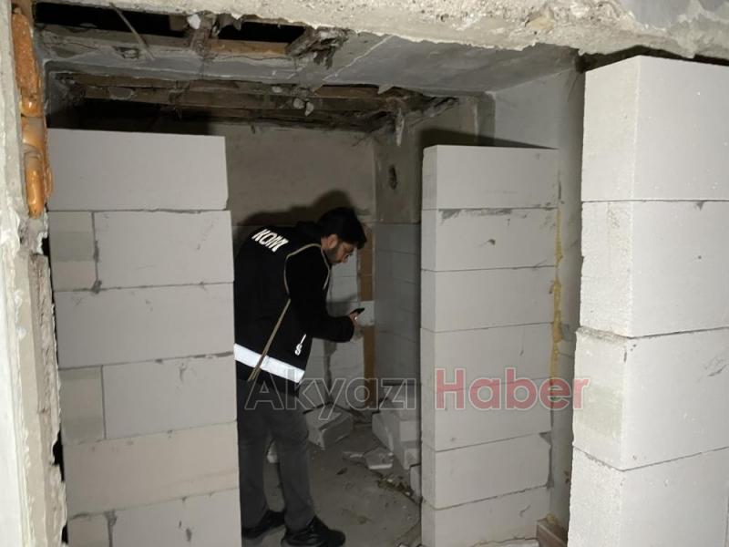 Şehrin dört bir yanındaki metruk binalara baskın