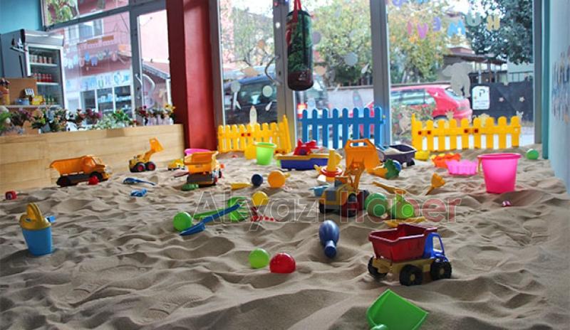 Oyun Durağı kum evi hizmete Başladı