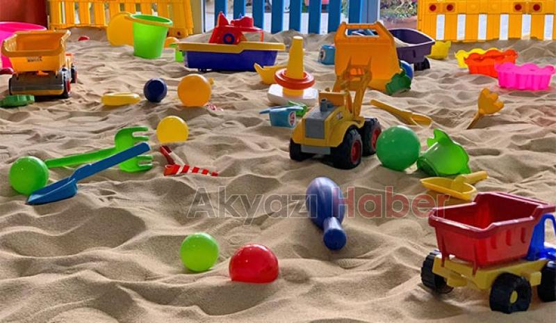 Oyun Durağı kum evi hizmete Başladı