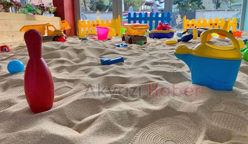 Oyun Durağı kum evi hizmete Başladı