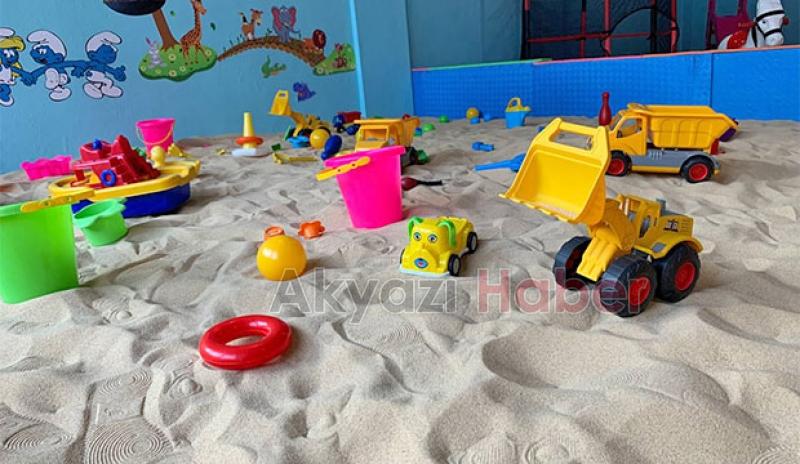 Oyun Durağı kum evi hizmete Başladı