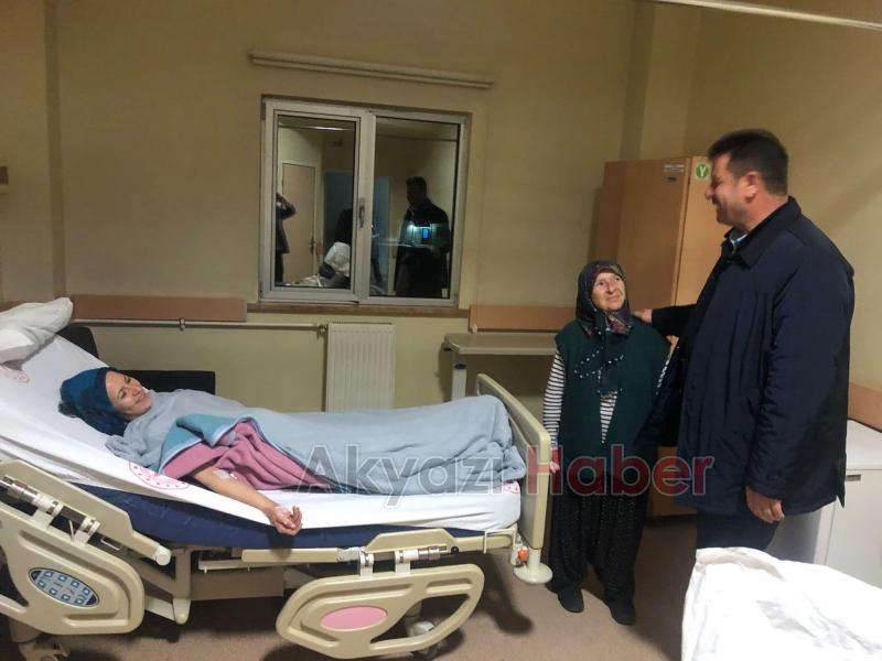  Sakarya'da depremden etkilenen vatandaşlar hastaneye kaldırıldı