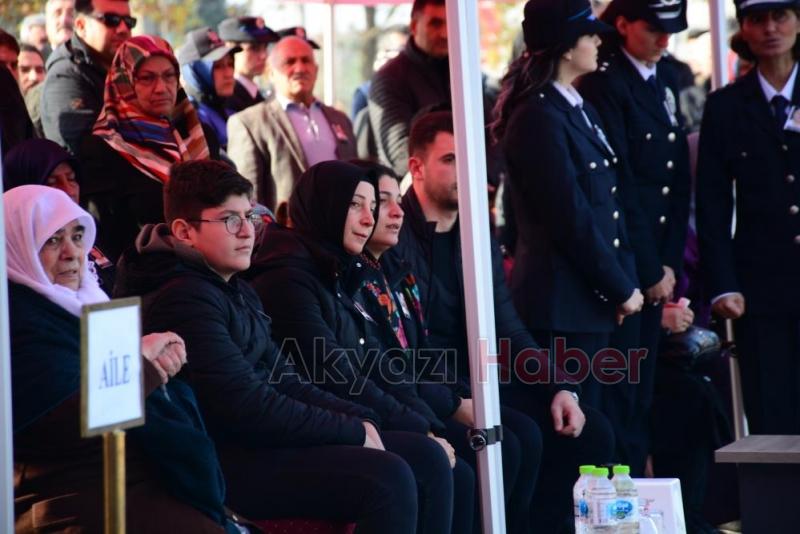 Kalbine yenik düşen polis memuru, son yolculuğuna uğurlandı