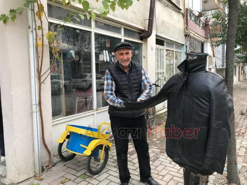 59 yıllık deri ustası teknolojiye inat mesleğini yaşatıyor
