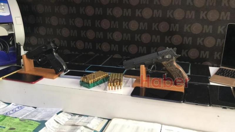 Sakarya dahil tefecilik operasyonu