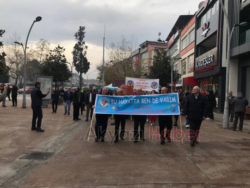 Akyazı'da Dünya Engelliler Günü etkinliği