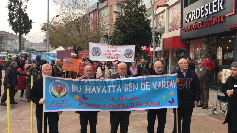 Akyazı'da Dünya Engelliler Günü etkinliği