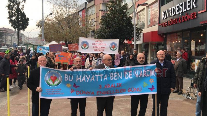 Akyazı'da Dünya Engelliler Günü etkinliği