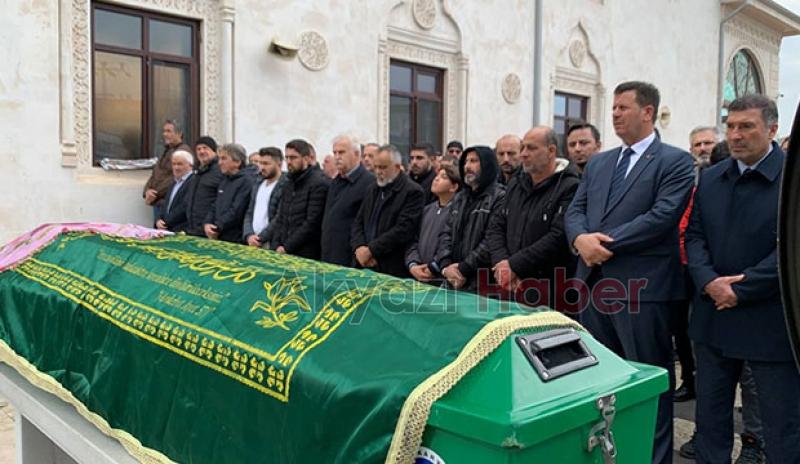 Torununu okula götürürken kazada ölmüştü, toprağa verildi