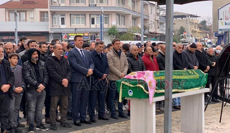 Torununu okula götürürken kazada ölmüştü, toprağa verildi