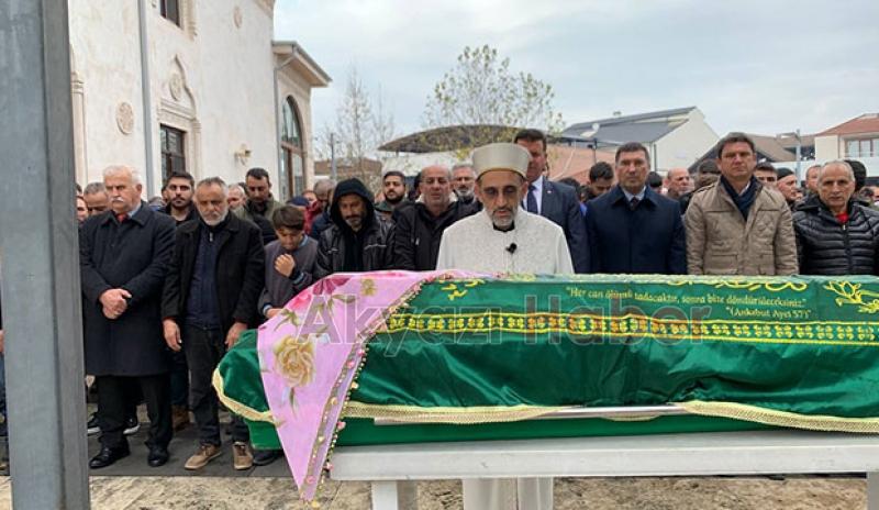 Torununu okula götürürken kazada ölmüştü, toprağa verildi