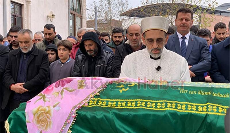 Torununu okula götürürken kazada ölmüştü, toprağa verildi