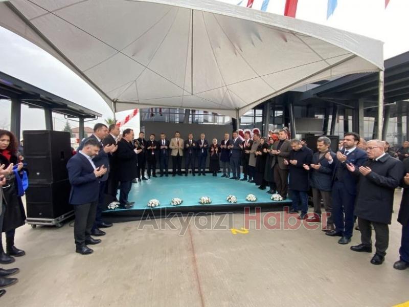 8 milyonluk ilçe terminali hizmete açıldı